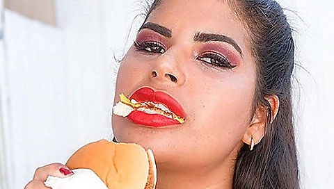 Mas durches with a hot cum