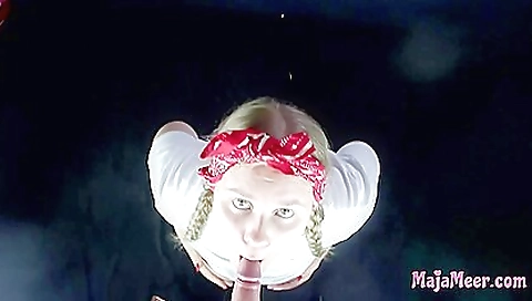 Sex with a sexy blonde