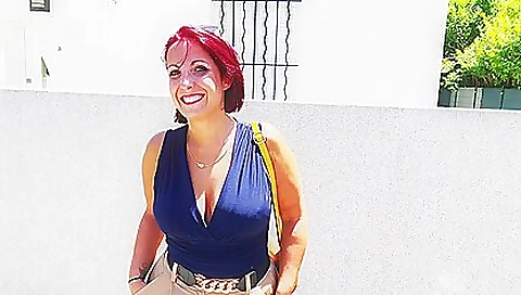 Milf & milf shows off her step son's pussy