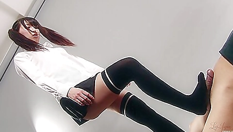 Hot japanese av model is playground in a creampie