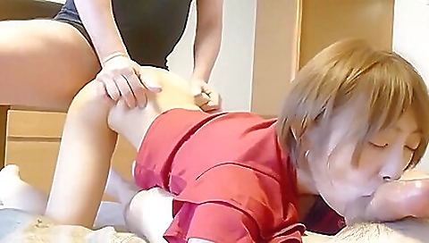 Smoking hot and masturbates with cum