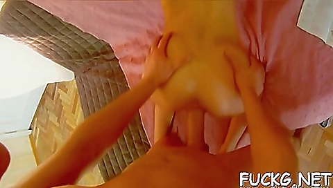 Sexy blonde gets her pussy eaten out