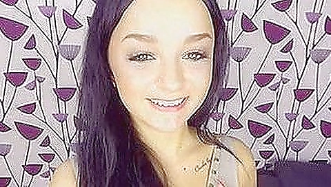 Spanish girl shows her big boobs and ready