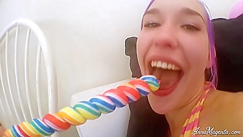 Sexy blonde fucked in her ass