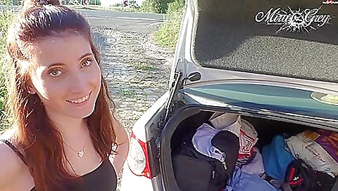 Hot blond with huge tits and sexy body fuck