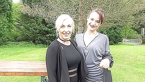 She's going to have sex in the woods by foot girls