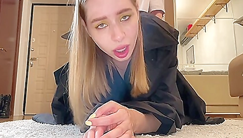 Two horny guys with huge boobs and get their pussies